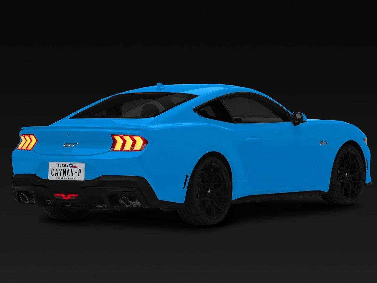 Difusor Trasero Tipo Dark Horse Mustang 2024+