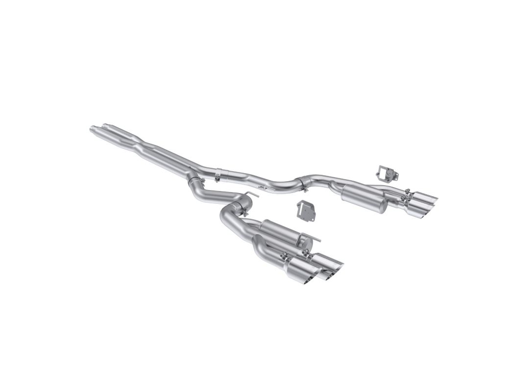 Escape Catback MBRP Mustang GT 5.0L V8 2024-2025 De 3" Salidas Cuádruples