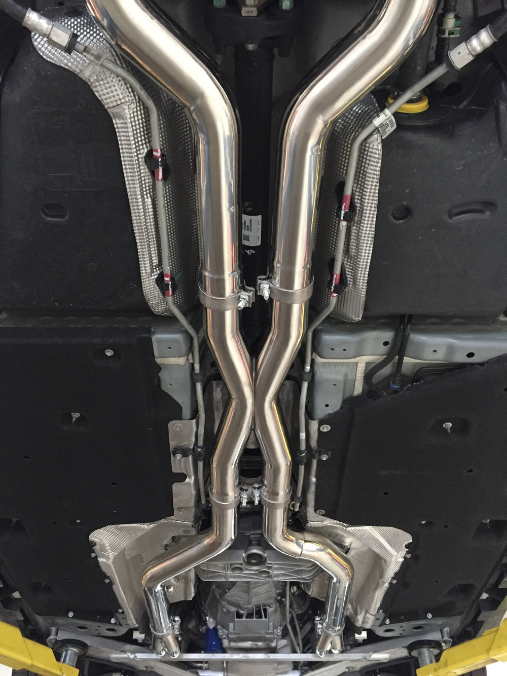 Kit X-Pipe para Headers Largos Camaro 2016-2023 6.2L