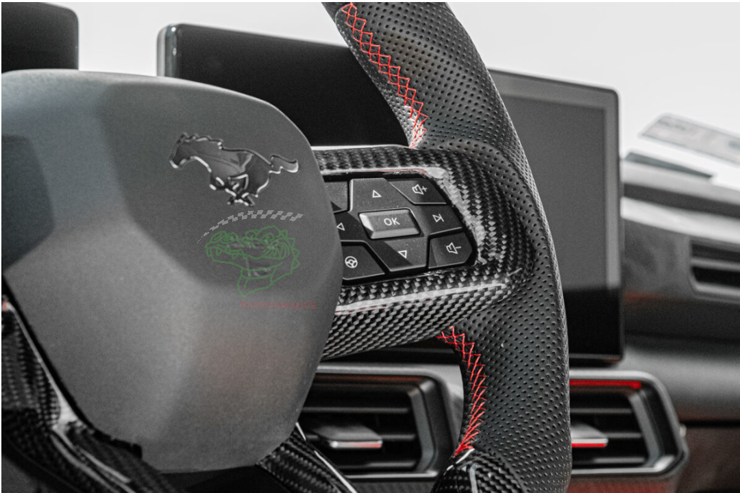 Volante Fibra de Carbono Mustang 2024-2026